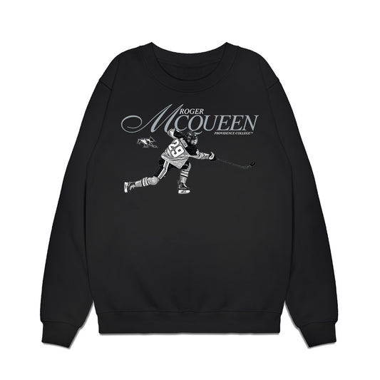 Providence - NCAA Men's Ice Hockey : Roger McQueen - Legacy Premium Crewneck Sweatshirt-0