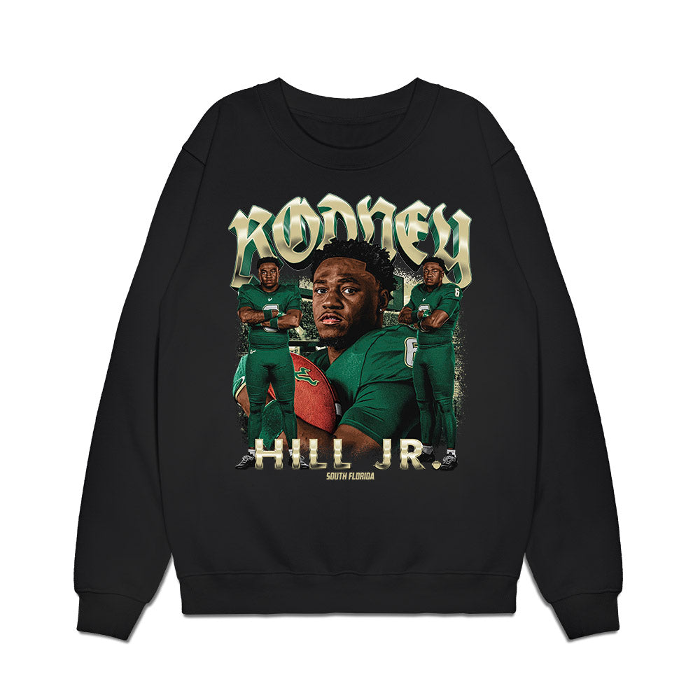 USF - NCAA Football : Rodney Hill Jr - Collage Premium Crewneck Sweatshirt-0