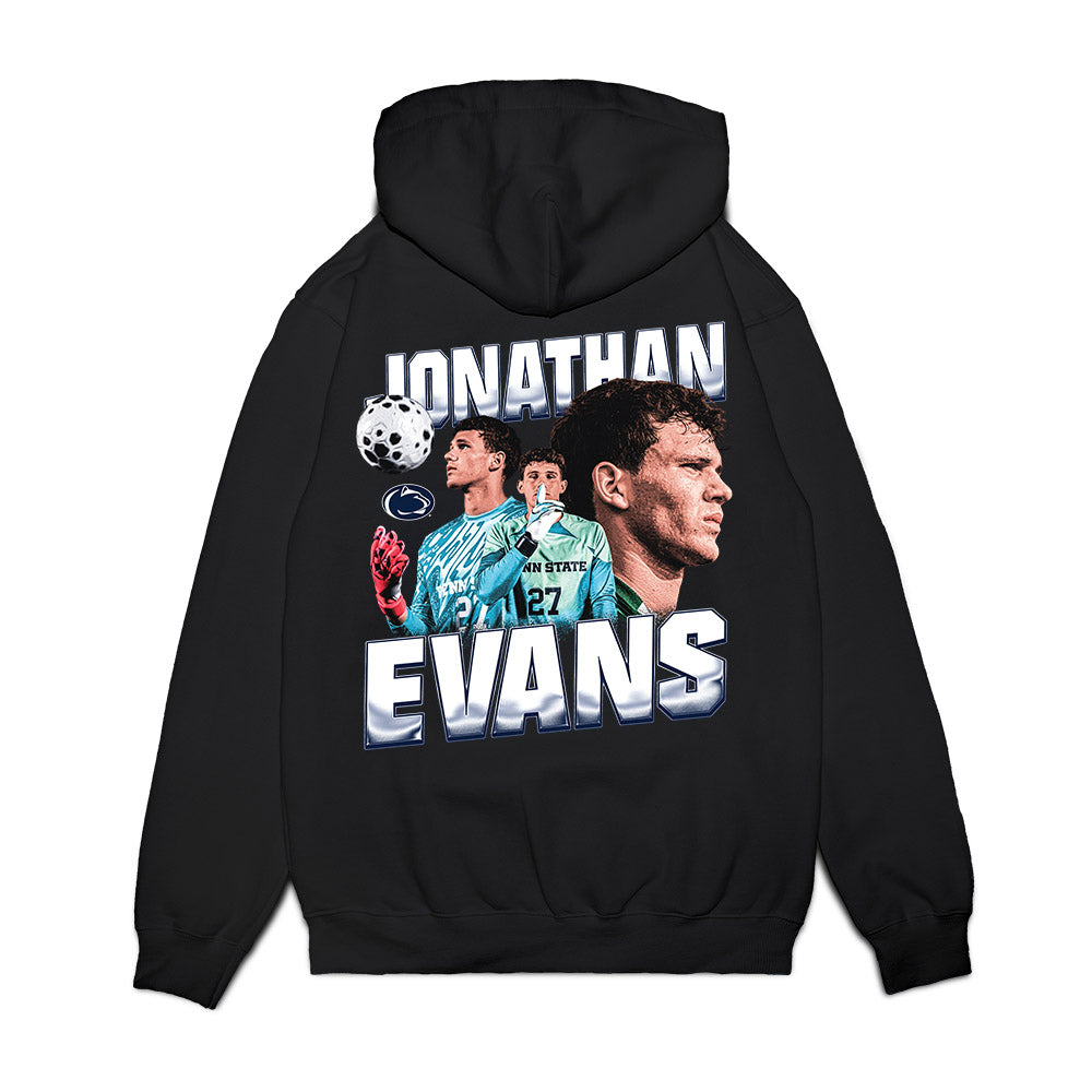 Penn State - NCAA Men's Soccer : Jonathan Evans - Collage Premium Hooded Sweatshirt-1