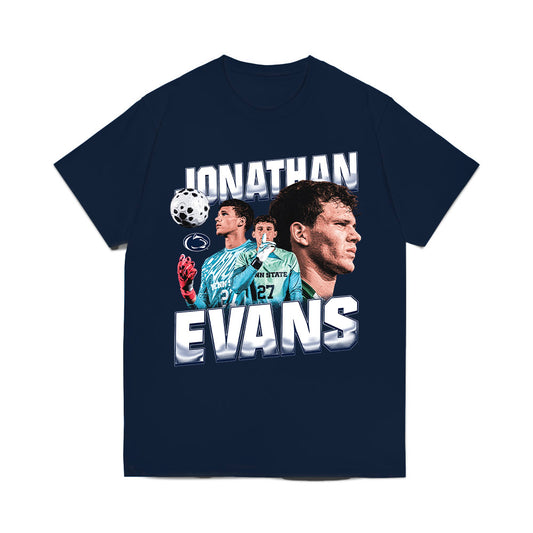 Penn State - NCAA Men's Soccer : Jonathan Evans - Collage Comfort Colors T-Shirt-0
