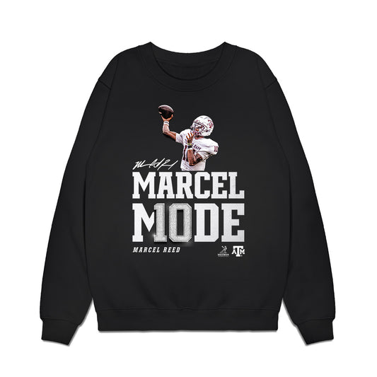 Texas A&M - NCAA Football : Marcel Reed - Heisman Premium Crewneck Sweatshirt-0