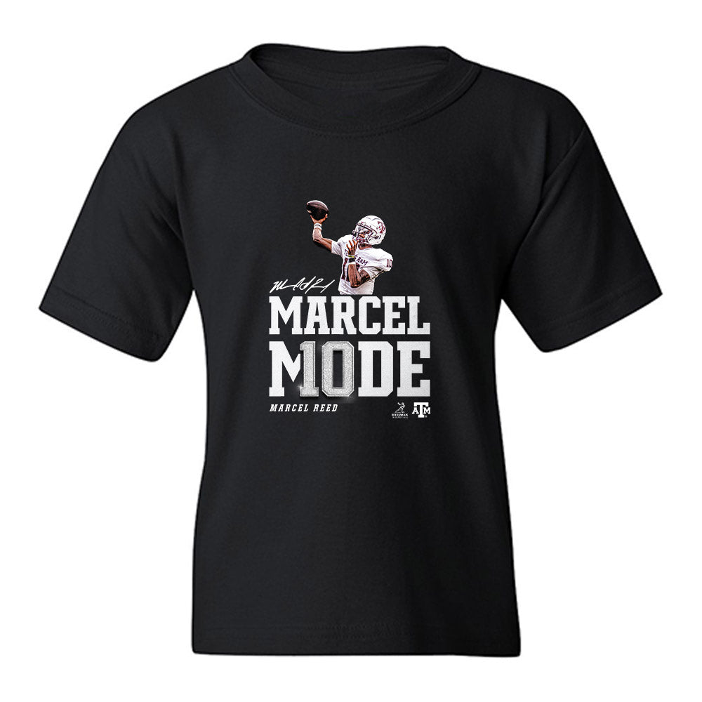 Texas A&M - NCAA Football : Marcel Reed - Heisman Youth T-Shirt-0