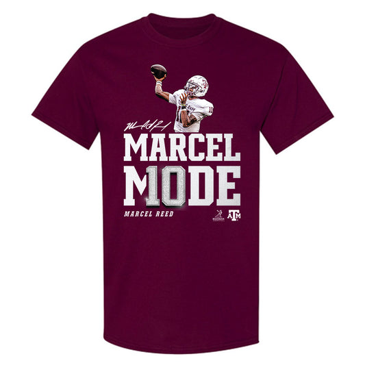 Texas A&M - NCAA Football : Marcel Reed - Heisman T-Shirt-0