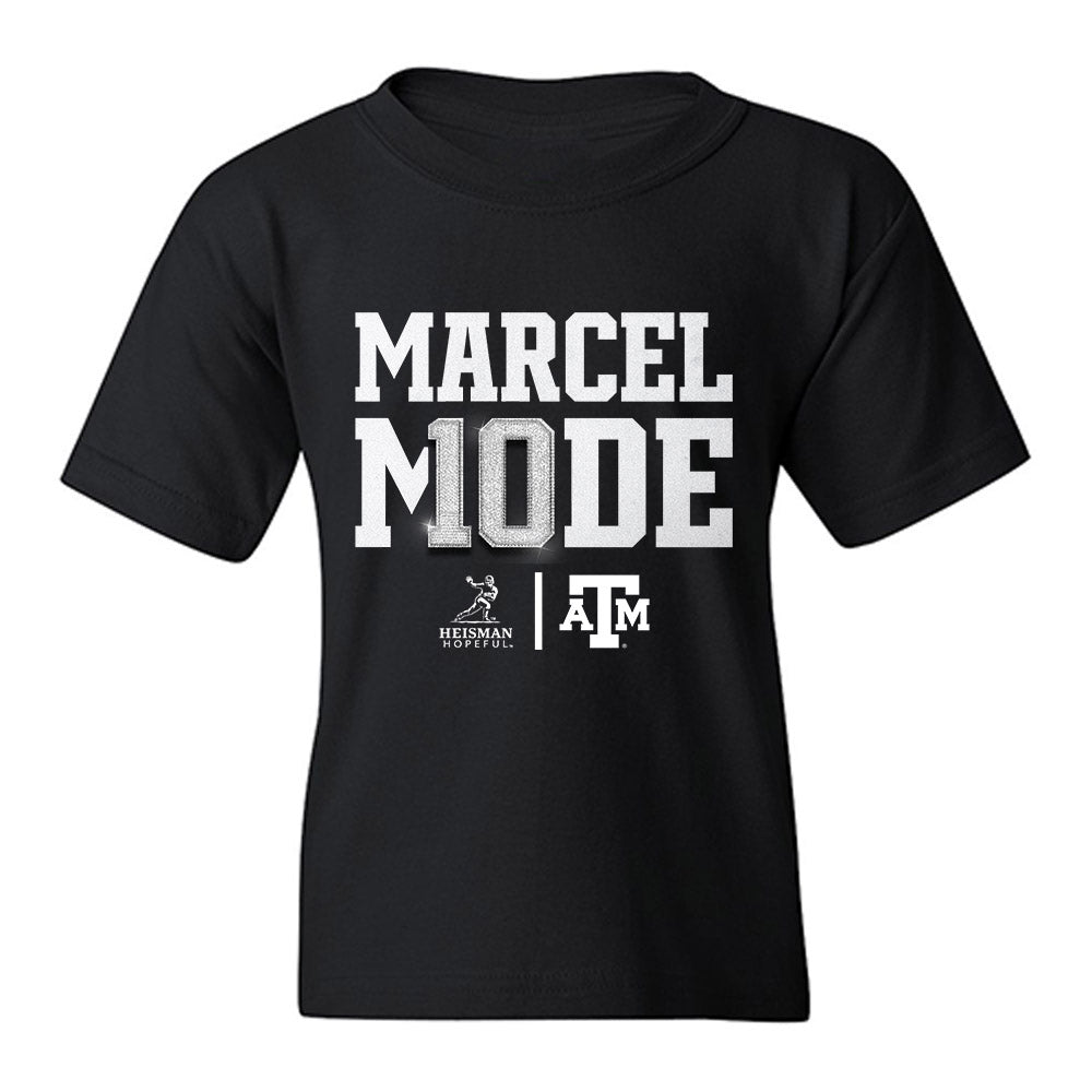 Texas A&M - NCAA Football : Marcel Reed - Heisman Youth T-Shirt-0