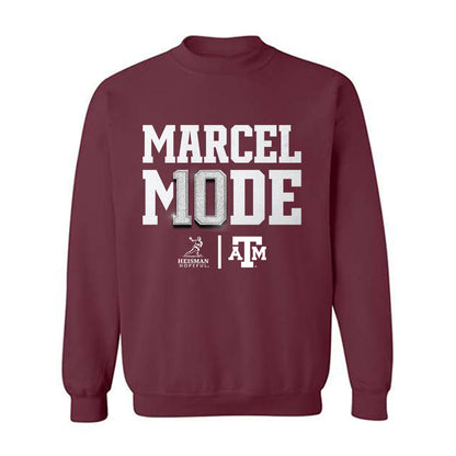 Texas A&M - NCAA Football : Marcel Reed - Heisman Crewneck Sweatshirt-0