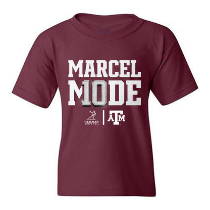 Texas A&M - NCAA Football : Marcel Reed - Heisman Youth T-Shirt-0