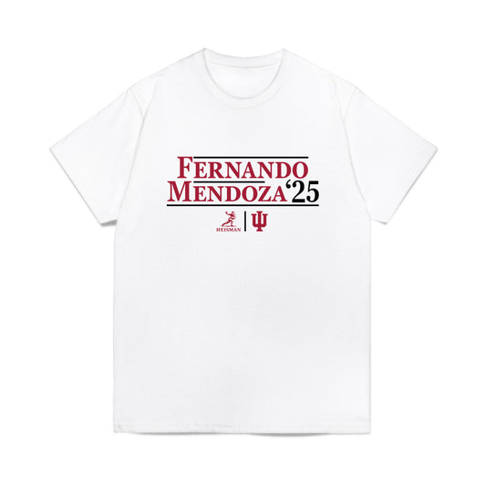 Indiana - NCAA Football : Fernando Mendoza - Heisman Winner Campaign Comfort Colors T-Shirt-0