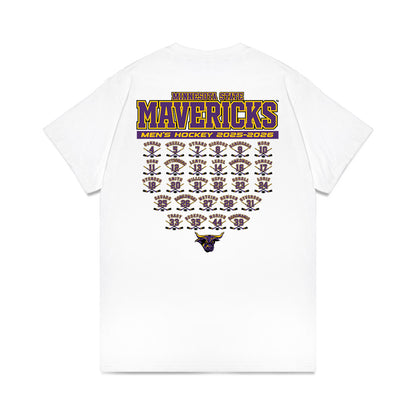 Minn. St. - NCAA Men's Ice Hockey : Roster Tee Comfort Colors T-Shirt-1