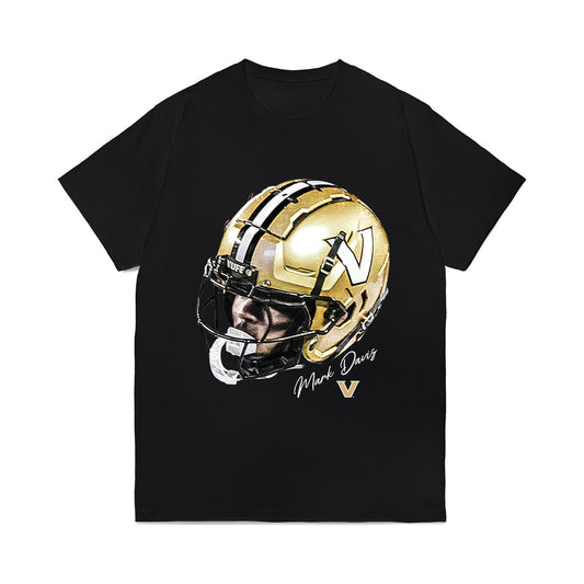 Vanderbilt - NCAA Football : Mark Davis - Game Face Comfort Colors T-Shirt-0