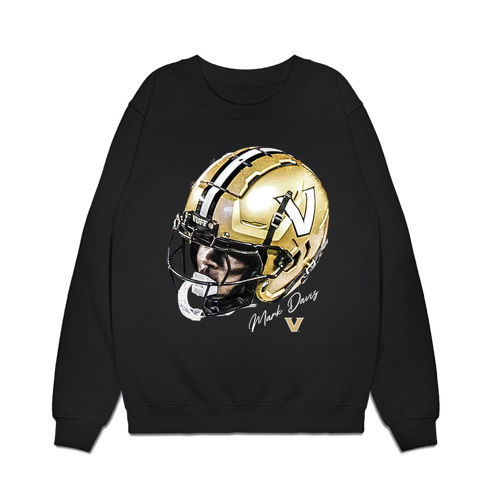 Vanderbilt - NCAA Football : Mark Davis - Game Face Premium Crewneck Sweatshirt-0