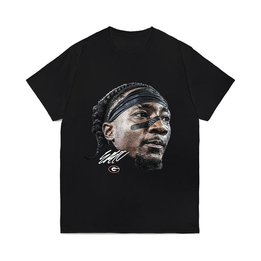 Georgia - NCAA Football : Ellis Robinson IV - Game Face Comfort Colors T-Shirt-0