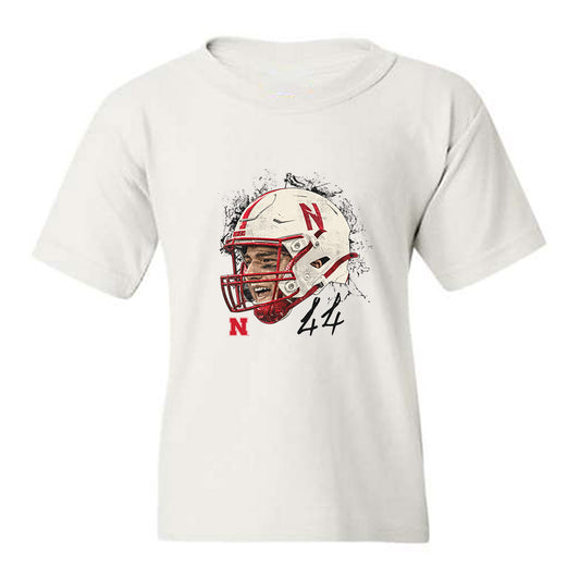 Nebraska - NCAA Football : Luke Lindenmeyer - Game Face Youth T-Shirt-0