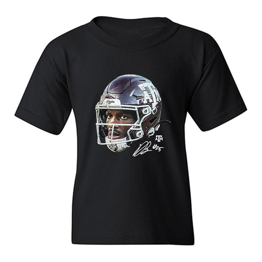 Texas A&M - NCAA Football : Dalton Brooks - Game Face Youth T-Shirt-0