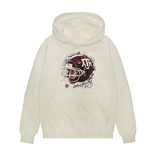 Texas A&M - NCAA Football : Izaiah Williams - Game Face Premium Hooded Sweatshirt-0