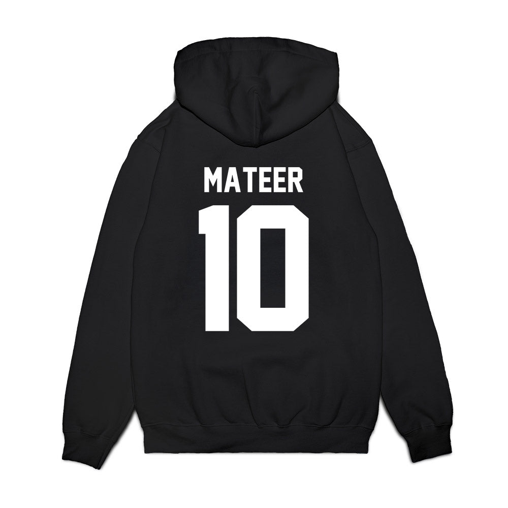Oklahoma - NCAA Football : John Mateer - Premium Hooded Sweatshirt-1
