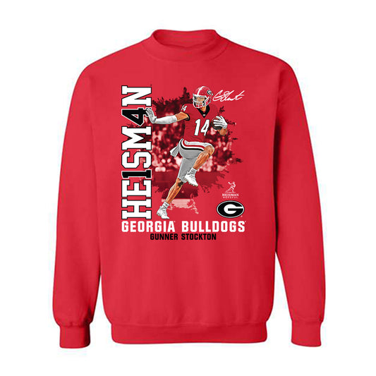 Georgia - NCAA Football : Gunner Stockton - Crewneck Sweatshirt-0