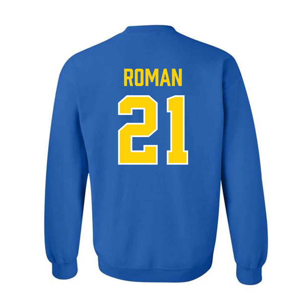 Delaware - NCAA Ice Hockey : Billi Roman - Crewneck Sweatshirt-1
