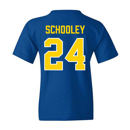 Delaware - NCAA Ice Hockey : Taylor Schooley - Youth T-Shirt-1