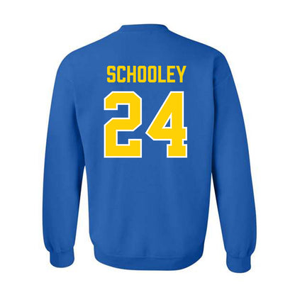 Delaware - NCAA Ice Hockey : Taylor Schooley - Crewneck Sweatshirt-1