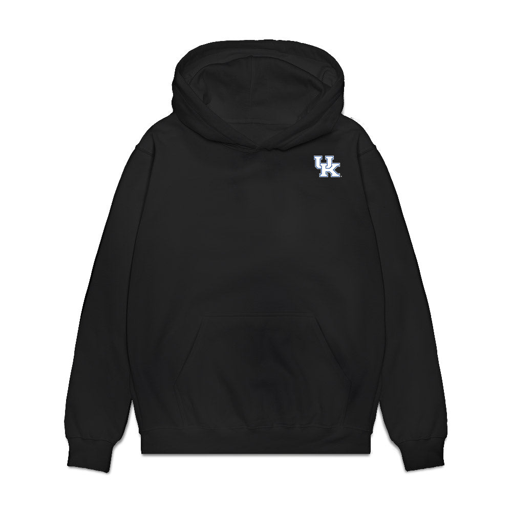 Kentucky - NCAA Women's Basketball : Clara Strack - Collage Premium Hooded Sweatshirt-0