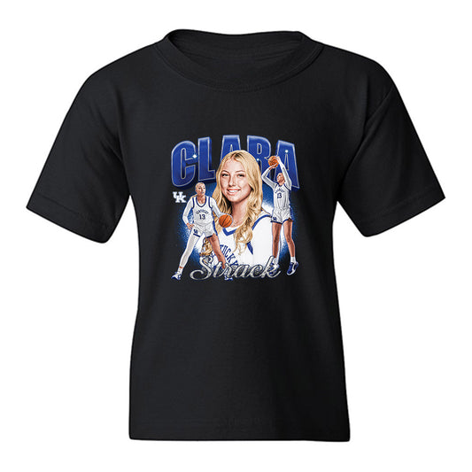 Kentucky - NCAA Women's Basketball : Clara Strack - Collage Youth T-Shirt-0