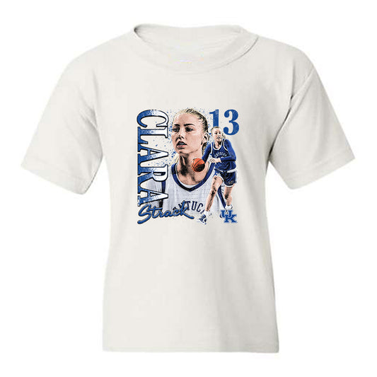 Kentucky - NCAA Women's Basketball : Clara Strack - Collage Youth T-Shirt-0