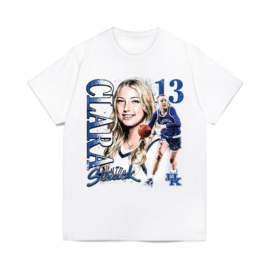 Kentucky - NCAA Women's Basketball : Clara Strack - Collage Comfort Colors T-Shirt-0