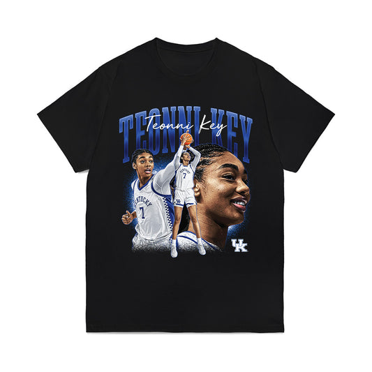 Kentucky - NCAA Women's Basketball : Teonni Key - Collage Comfort Colors T-Shirt-0