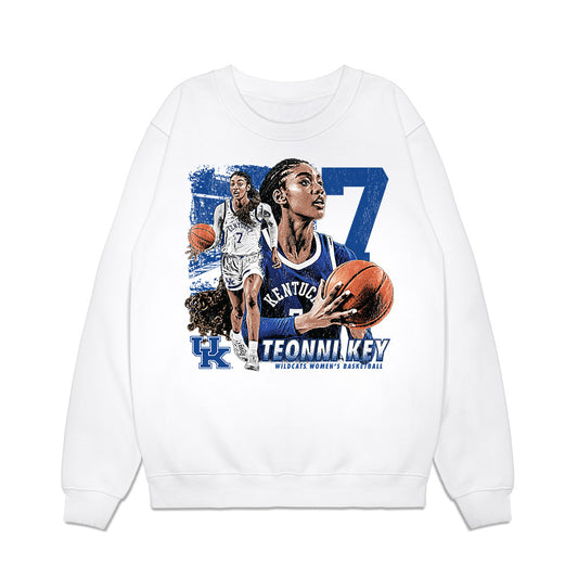 Kentucky - NCAA Women's Basketball : Teonni Key - Collage Premium Crewneck Sweatshirt-0