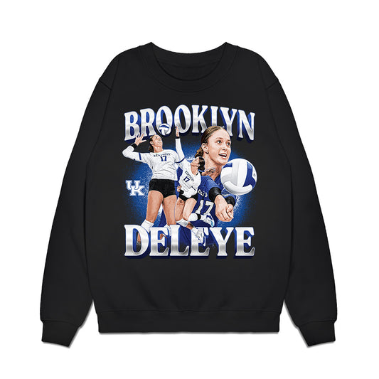 Kentucky - NCAA Women's Volleyball : Brooklyn DeLeye - Collage Premium Crewneck Sweatshirt-0