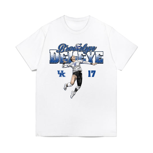 Kentucky - NCAA Women's Volleyball : Brooklyn DeLeye - Collage Comfort Colors T-Shirt-0