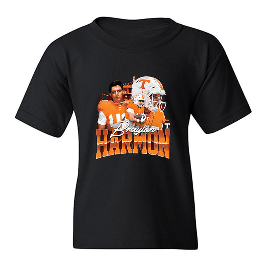 Tennessee - NCAA Football : Braylon Harmon - Collage Youth T-Shirt-0