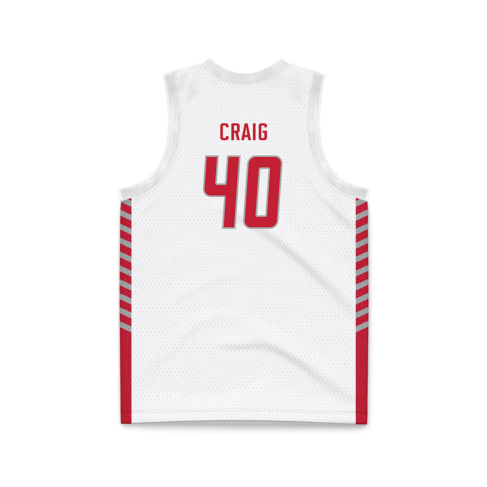 New Mexico - NCAA Women's Basketball : Clarissa Craig - White Basketball Jersey-1
