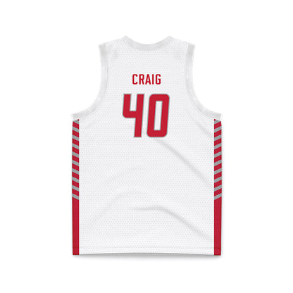 New Mexico - NCAA Women's Basketball : Clarissa Craig - White Basketball Jersey-1