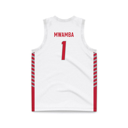 New Mexico - NCAA Women's Basketball : Lydie Mwamba - White Basketball Jersey-1