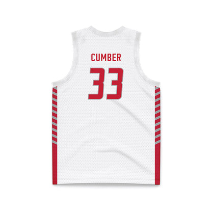 New Mexico - NCAA Women's Basketball : Vian' Cumber - White Basketball Jersey-1