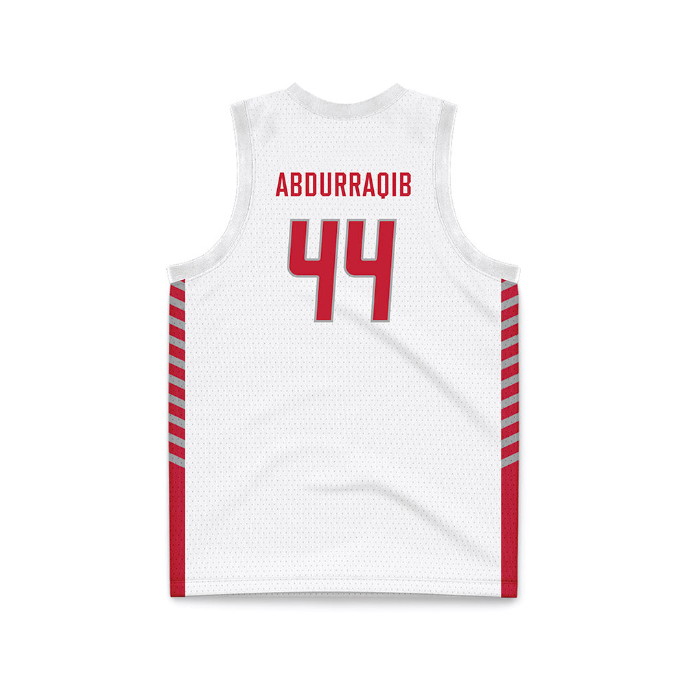 New Mexico - NCAA Women's Basketball : Laila Abdurraqib - White Basketball Jersey-1