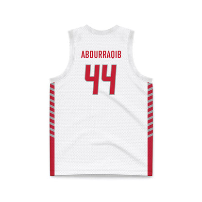 New Mexico - NCAA Women's Basketball : Laila Abdurraqib - White Basketball Jersey-1