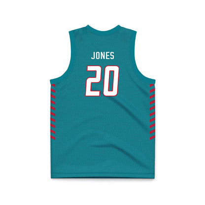 New Mexico - NCAA Women's Basketball : Tyler Jones - Turquoise Basketball Jersey-1