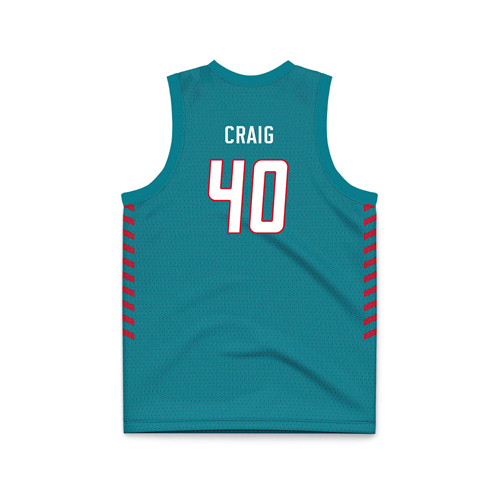 New Mexico - NCAA Women's Basketball : Clarissa Craig - Turquoise Basketball Jersey-1