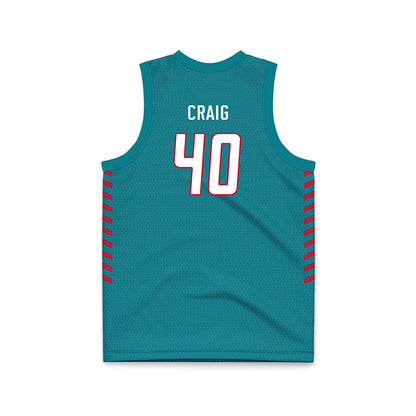 New Mexico - NCAA Women's Basketball : Clarissa Craig - Turquoise Basketball Jersey-1
