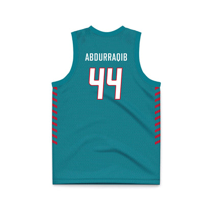 New Mexico - NCAA Women's Basketball : Laila Abdurraqib - Turquoise Basketball Jersey-1