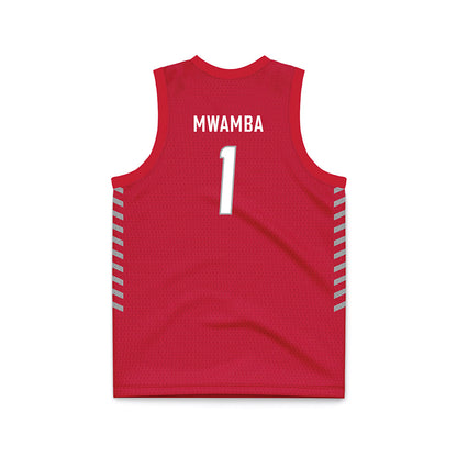 New Mexico - NCAA Women's Basketball : Lydie Mwamba - Red Basketball Jersey-1