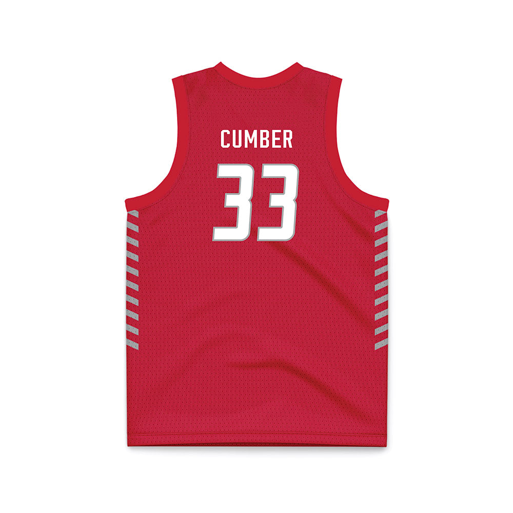 New Mexico - NCAA Women's Basketball : Vian' Cumber - Red Basketball Jersey-1