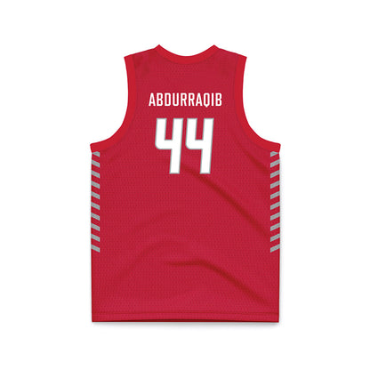 New Mexico - NCAA Women's Basketball : Laila Abdurraqib - Red Basketball Jersey-1