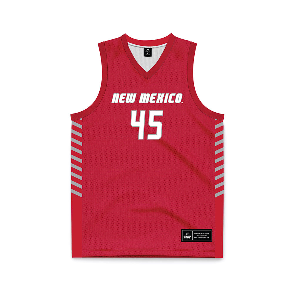 New Mexico - NCAA Women's Basketball : Lilli Hakkarainen - Red Basketball Jersey-0