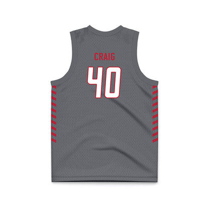 New Mexico - NCAA Women's Basketball : Clarissa Craig - Anthracite Basketball Jersey-1