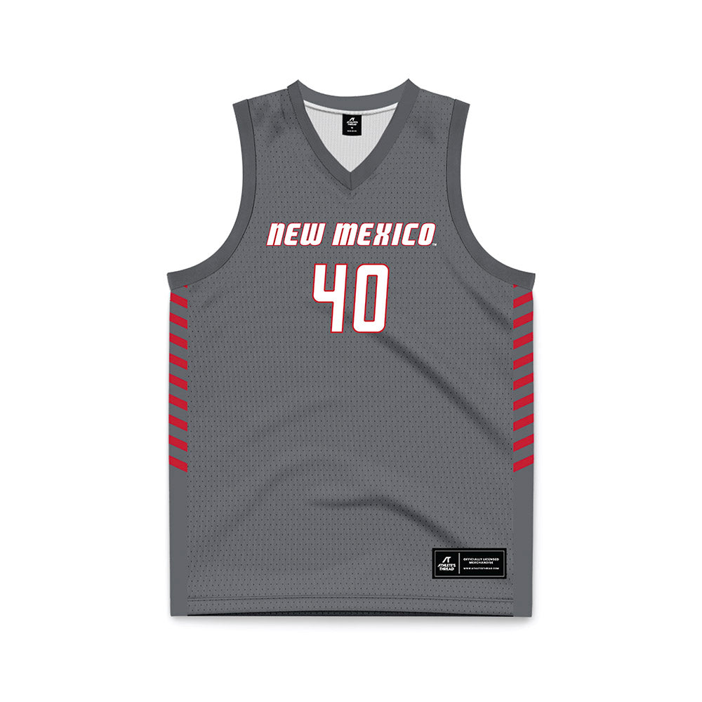New Mexico - NCAA Women's Basketball : Clarissa Craig - Anthracite Basketball Jersey-0