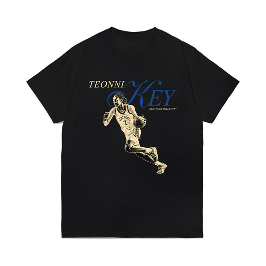 Kentucky - NCAA Women's Basketball : Teonni Key - Legacy Comfort Colors T-Shirt-0