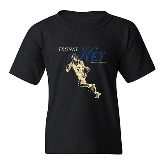 Kentucky - NCAA Women's Basketball : Teonni Key - Legacy Youth T-Shirt-0